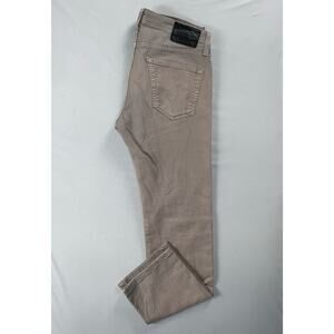 AG The Matchbox Slim Straight USA Made Stretch Jeans. Gray, Men's 30X29. GUC!